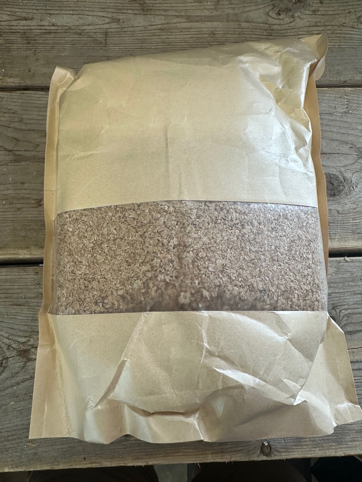 MO-kashi bran in kraft bag
