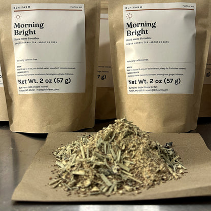 Morning Bright Lion's Mane & Rooibos Tea